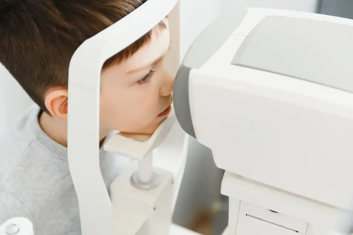 badanie optometryczne u dziecka